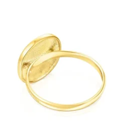 Anel em ouro Oursin