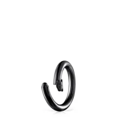 Anel médio Hold em Prata Dark Silver