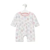 Babygrow casual de bebé Colors cor-de-rosa