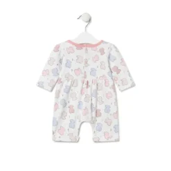 Babygrow casual de bebé Colors cor-de-rosa