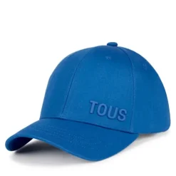 Boné azul TOUS Logo Metal