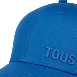 Boné azul TOUS Logo Metal