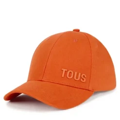 Boné laranja TOUS Logo Metal