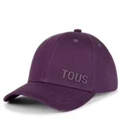 Boné roxo TOUS Logo Metal