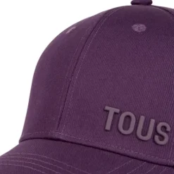 Boné roxo TOUS Logo Metal