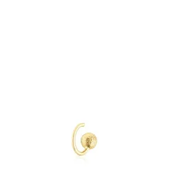 Brinco solto argola em ouro Sylvan
