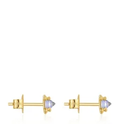 Brincos em ouro e tanzanite Color Pills