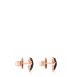 Brincos Motif em Prata Vermeil rosa