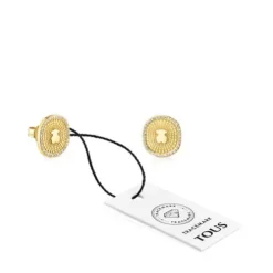 Brincos Oursin em ouro com diamantes de 0,19 ct