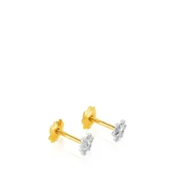 Brincos Puppies em Ouro