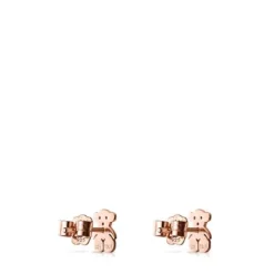 Brincos Sweet Dolls em Prata Vermeil rosa