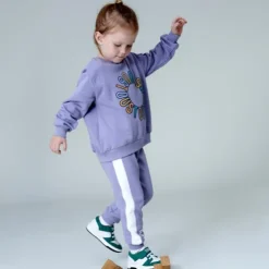 Calças desportivas Casual Lilás