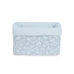 Cesto infantil de tecido Home Kaos Azul Celeste