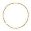 Colar curto banhado a ouro de 18 K sobre prata 40 cm TOUS MANIFESTO