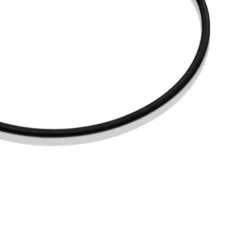 Colar em aço IP preto 4 mm Mesh Tube