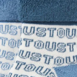 Conjunto de 2 pares de peúgas de bebé SSocks azul