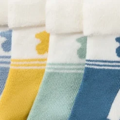 Conjunto de 4 pares de peúgas de bebé SSocks azul