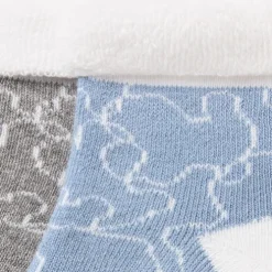 Conjunto de 2 pares de peúgas de bebé SSocks azul