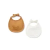 Conjunto de babetes de bebé Trend cor-de-laranja