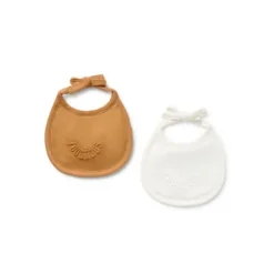 Conjunto de babetes de bebé Trend cor-de-laranja