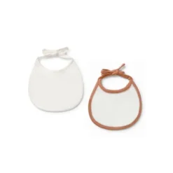 Conjunto de babetes de bebé Geome bege