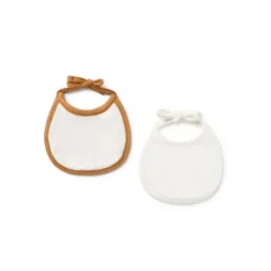 Conjunto de babetes de bebé Trend cor-de-laranja