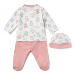 Conjunto de bebé recém-nascido Colors cor-de-rosa