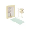 Conjunto de escova e pente Beauty branco