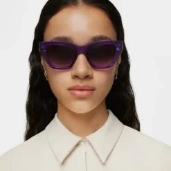 Óculos de sol violeta TOUS Edge