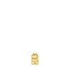 Earcuff banhado a ouro de 18 K sobre prata Bold Bear