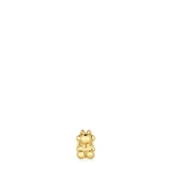 Earcuff banhado a ouro de 18 K sobre prata Bold Bear