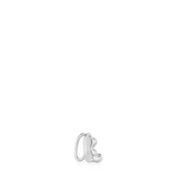 Earcuff urso em prata Bold Bear