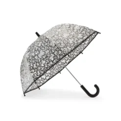Guarda-chuva transparente Kaos Preto