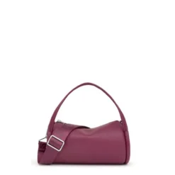 Mala Duffle pequena em pele bordeaux TOUS Miranda