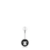 Piercing de umbigo em aço e ónix Icon Glass