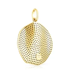 Pingente ATELIER Nenufar em Ouro e Diamantes amarelos