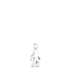 Pingente Sweet Dolls menino em Prata