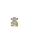 Pingente urso banhado a ouro de 18 K sobre prata e diamantes TOUS 1950