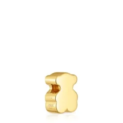 Pingente urso banhado a ouro de 18 K sobre prata e diamantes TOUS 1950
