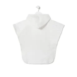 Poncho de tecido atoalhado Rus MS Branco