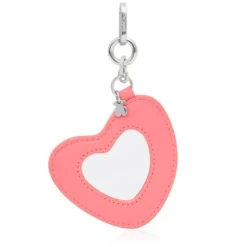 Porta-chaves Mirror Motifs coral