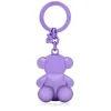 Porta-chaves urso lilás escuro Bold Bear