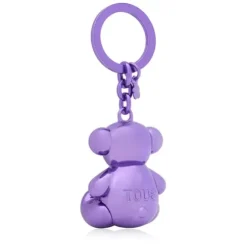 Porta-chaves urso lilás escuro Bold Bear