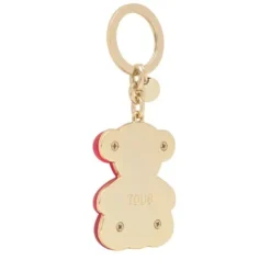 Porta-chaves vermelho half Bold Bear