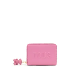 Porta-moedas rosa-escuro TOUS Brenda
