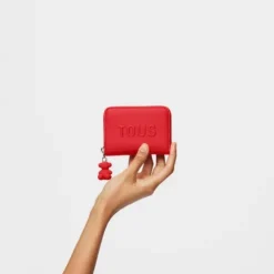Porta-moedas vermelho TOUS Brenda