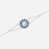 Pulseira ATELIER Mandala em Ouro branco com Topázios