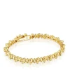 Pulseira corrente banhada a ouro de 18 K sobre prata e motivos urso Bold Bear