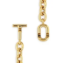 Pulseira corrente com banho de ouro de 18 K sobre prata TOUS MANIFESTO