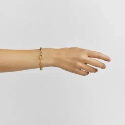 Pulseira corrente com banho de ouro de 18 K sobre prata TOUS MANIFESTO